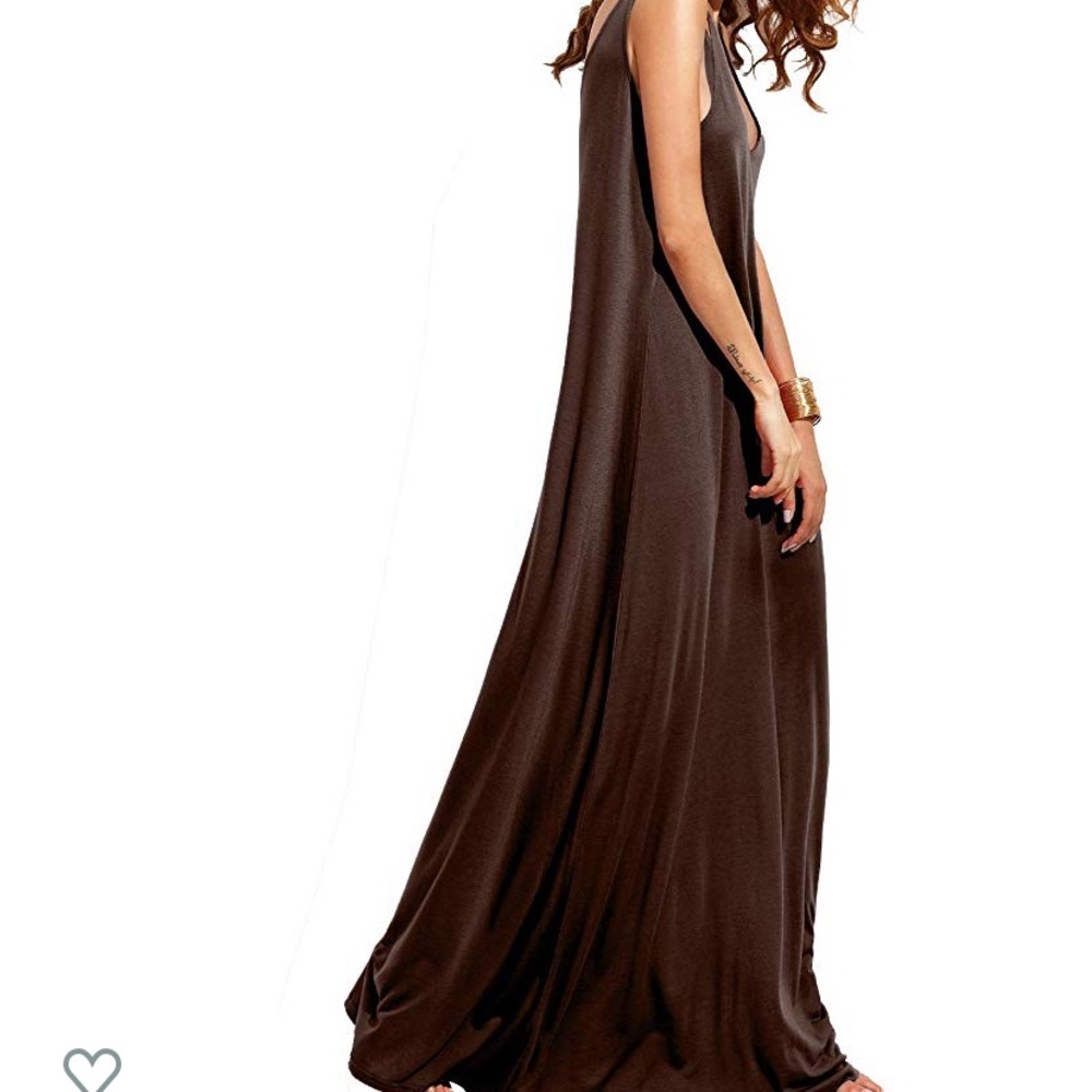 Brown Tank Dress